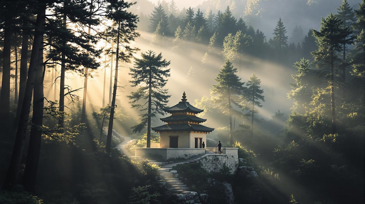 晨钟暮鼓：终南山隐士生活